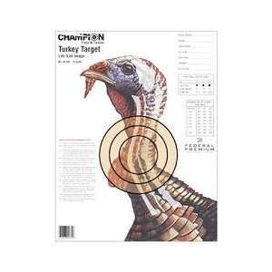  Life Sized Turkey Sight In Paper Targets, 12 Pack Sports 