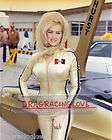 Linda Vaughn Miss Hurst Early Gold Tight Body Suit HO