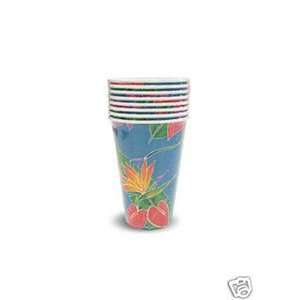  Hawaiian Party Product Paper Cups Brillant Blossom Toys 