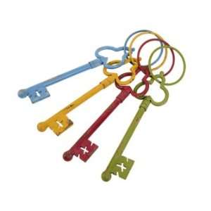  Macaire Decorative Assorted Keys   Set of 4