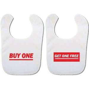  Twin baby bibs Buy one, Get one free Baby