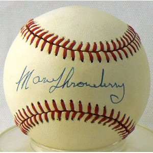  Marv Thornberry Signed Baseball