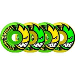  Spitfire F1sb Bighead 52mm Lemon Lime Mash Skate Wheels 