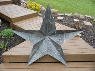 44Rusted*Metal*Star*Barn*Old*Roof*Rusty*Sign*Red*  