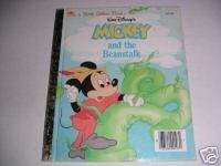 Little Golden Book Mickey and the Beanstalk 1988  