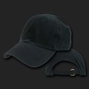 BLACK WASHED POLO CAP HAT CAPS: Everything Else