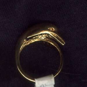  Golden Dolphin Ring 