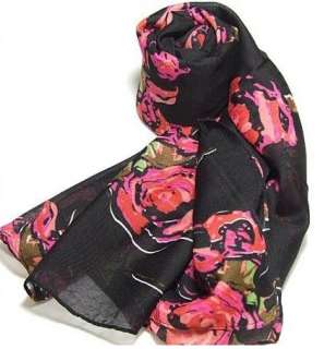 Begonia flower classic long scarf accessories 02#  