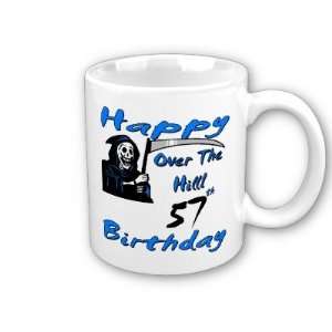  Over the Hill 57th Birthday Coffee Mug: Everything Else
