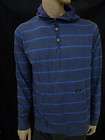 MATIX MEN SWEATER HOOD LARGE BLUE STRIPES OGP