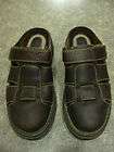 BORN Brown Clog Slides Wavz Shoes Womens Sz 7.5/38.5