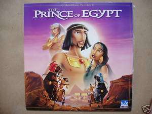 The Prince of Egypt RARE Laserdisc  