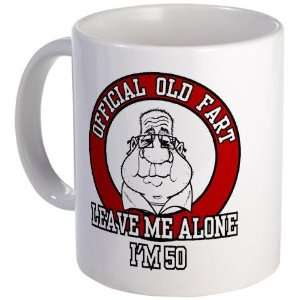  Official Old Fart   Im 50 Birthday Mug by CafePress 