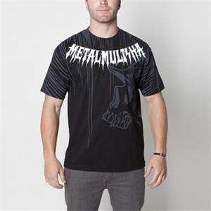  Metal Mulisha Obscured T Shirt   Medium/Black Automotive