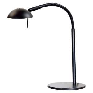   Home Basis 1 Light Table Lamp in Black   KH 20971BL
