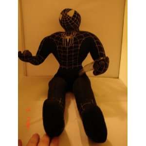  Toy Factory Spiderman 3 Black Plush Toy New With Tag 