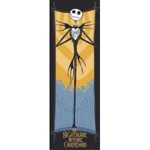  The Nightmare Before Christmas   Door Movie Poster (Size 