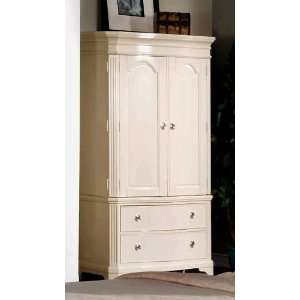  YT Furniture BA3104TV   Bayle TV Armoire (Whitewash)