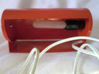 IKEA LOD RED METAL PORTABLE BED WALL LAMP NEW 8 LONG  