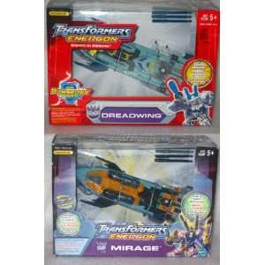  Transformers Energon Powerlinx Dreadwing & Mirage Gun 