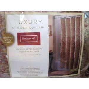   Jacquard Luxury Shower Curtain with Liner 70x72 Everything Else