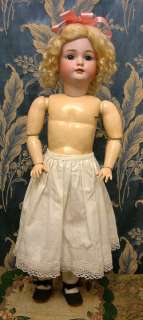 HUGE 33 C M BERGMANN /SIMON & HALBIG GERMAN antique doll c1910 