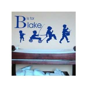  Boy Parade Personalized Wall Decal: Home & Kitchen