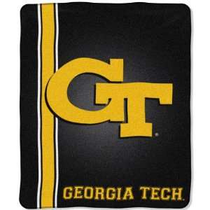 Georgia Tech Yellow Jackets 50x60 Jersey Mesh Raschel Throw  