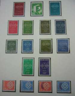TOP mint collection European Union 1956 1991 complete  