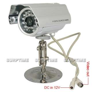   System 8x600TVL Cameras 8 Channel DVR Recorder Home DIY Kit  
