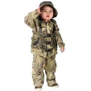   : Delta Force Costume Child Toddler 3T 4T Army Uniforms: Toys & Games
