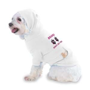 BRIARD WOMANS BEST FRIEND Hooded (Hoody) T Shirt with 