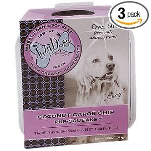 The Lazy Dog Cookie Co Inc Coconut Carob Chip Pup squeaks, 7 Ounce 