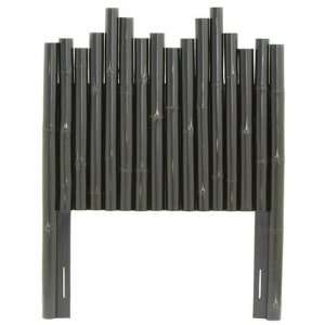    Otani Headboard in Rustic Black Size Twin Furniture & Decor