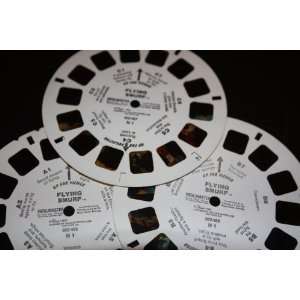  Three View Master Reels Flying Smurf A, B, and C 
