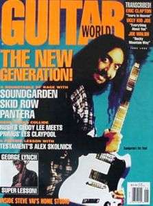 Guitar World Magazine June 1992 Kim Thayil MINT  