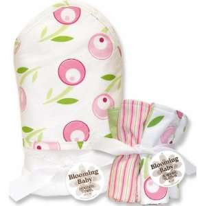  Tulip Hooded Towel and Wash Cloth Bouquet Set: Baby