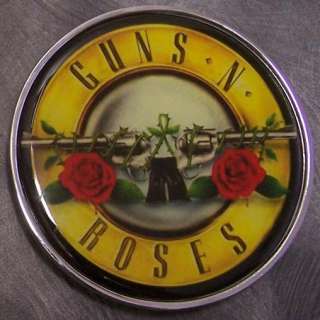 Pewter Belt Buckle Music Guns N Roses NEW  