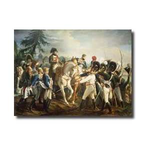 Napoleon And The Bavarian And Wurttemberg Troops In Abensberg 20th 