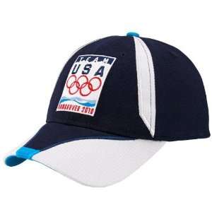   Olympics Team USA Navy Blue Shuttle Adjustable Hat: Sports & Outdoors