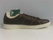 NEW LACOSTE BROADWICK FUR SHOES TRAINERS BROWN UK MENS  