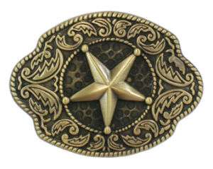NEW Vintage Brass Texas Sheriff Star Western Cowboy Mens Womens Belt 