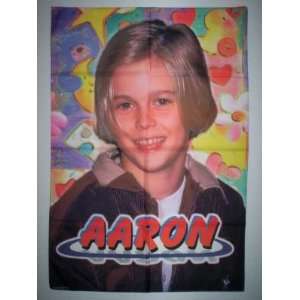   AARON CARTER 44x30 Inches Cloth Textile Fabric Poster