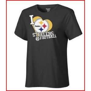  Pittsburgh Steelers Ladies / Womens I Love Football 