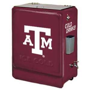  Texas AandM Aggies Nostalgic Ice Chest Cooler: Sports 