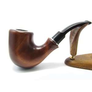   Hand Carved Tobacco Smoking Pipe Boatswain + Pouch: Everything Else