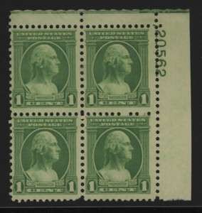 US Scott 705 Bicentennial pl. Blk.oF 4 Mint NH  