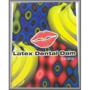  Trustex Flavored Latex Dental Dam   Banana Flavor Health 