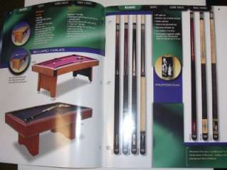 DMI Sports Catalog~Pool~Table Tennis/Hockey~Legend Cues  