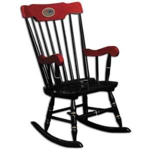  Patriots Memory Company NFL Rocking Chair: Sports 